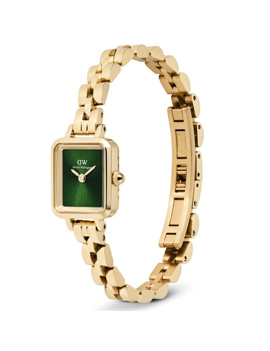 Orologio Daniel Wellington - Gold - 15.4X18.2mm - Verde - DW00100852