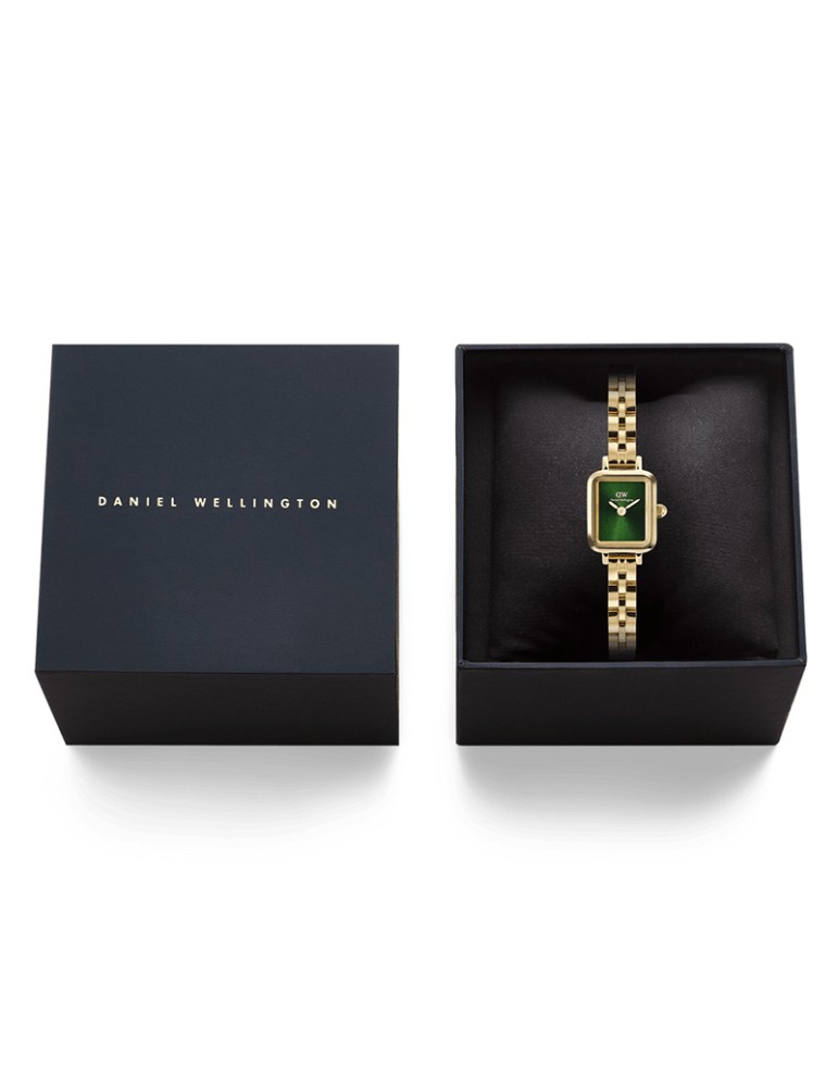 Orologio Daniel Wellington - Gold - 15.4X18.2mm - Verde - DW00100852