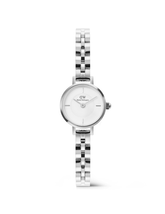Orologio Daniel Wellington - Solo Tempo -Silver-19mm-Bianco-DW00100853