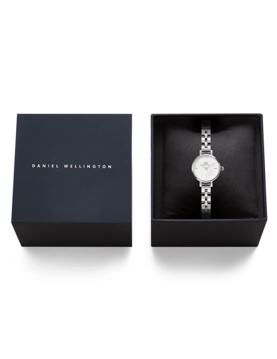 Orologio Daniel Wellington - Solo Tempo -Silver-19mm-Bianco-DW00100853