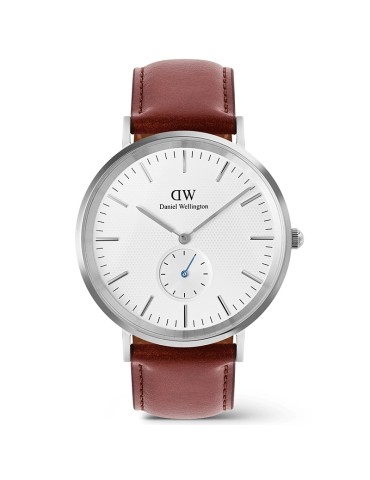 Daniel Wellington Watch - Brown - 40mm - Silver - DW00100867