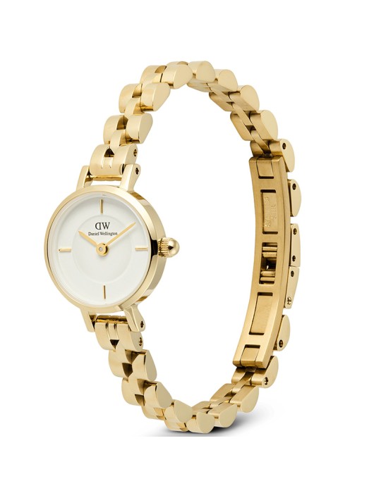 Daniel Wellington Watch - Time Only - Gold -19mm-White-DW00100855