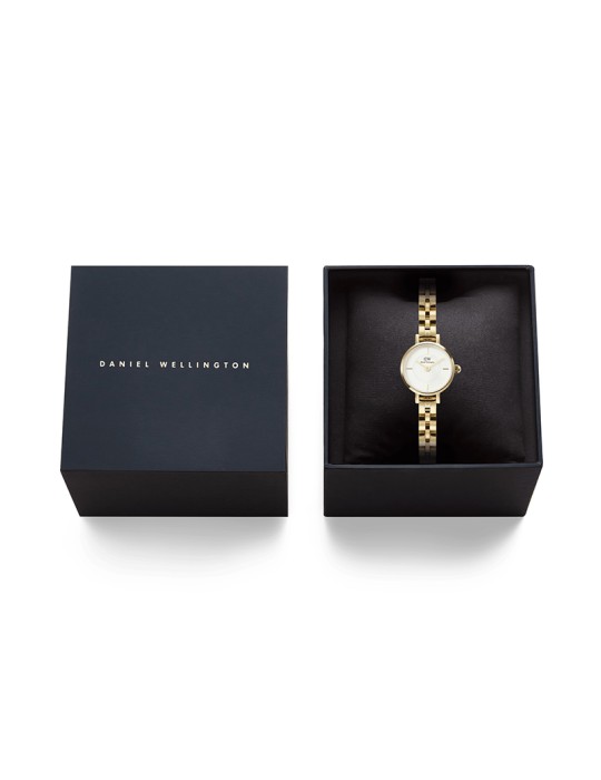 Daniel Wellington Watch - Time Only - Gold -19mm-White-DW00100855