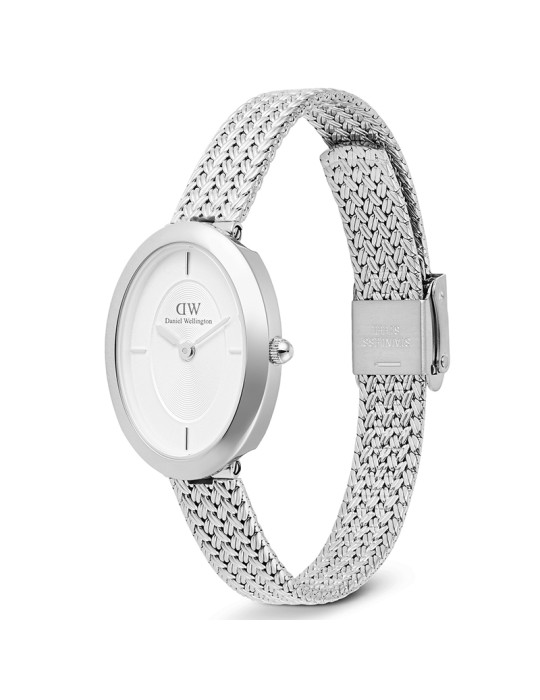 Orologio Daniel Wellington - Solo Tempo -Silver-26mm-Bianco-DW00100884