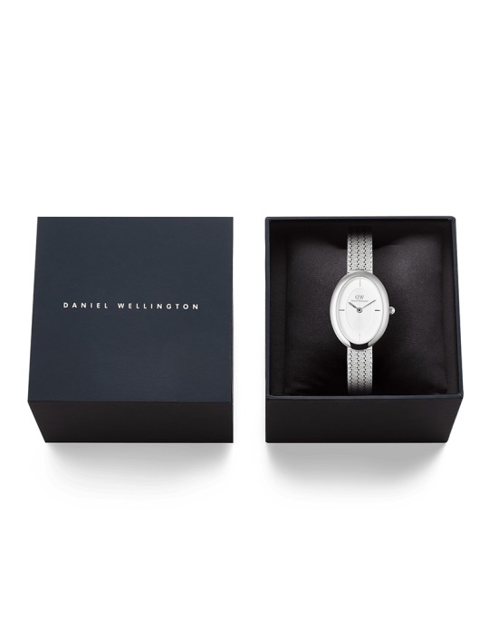 Orologio Daniel Wellington - Solo Tempo -Silver-26mm-Bianco-DW00100884