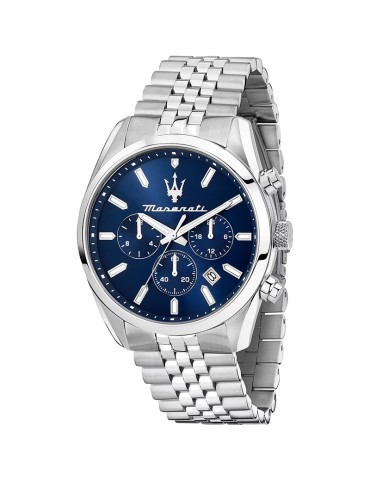 Maserati Watch - Multifunction - Silver - 43mm - Blue - R8853151025