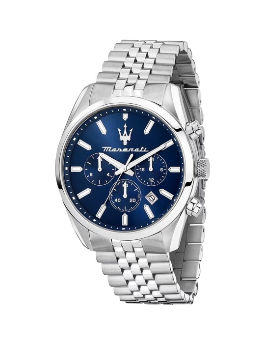 Maserati Watch - Multifunction - Silver - 43mm - Blue - R8853151025