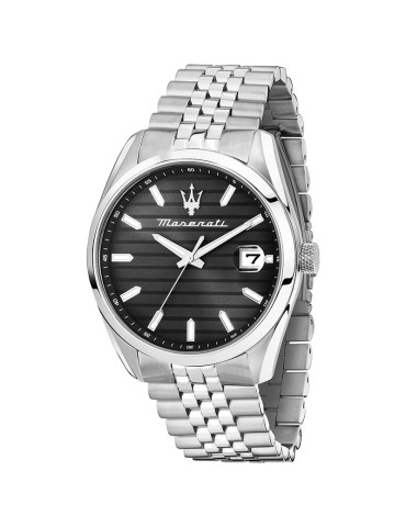 Maserati Watch-Attraction-Silver-43mm-Textured Black-R8853151026
