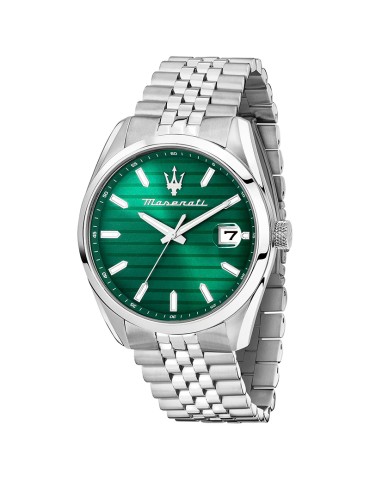 Maserati Watch - Silver - 43mm - Textured Green - R8853151027