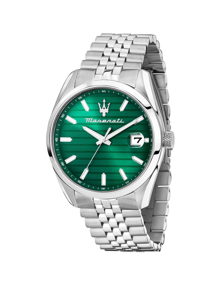 Maserati Watch - Silver - 43mm - Textured Green - R8853151027