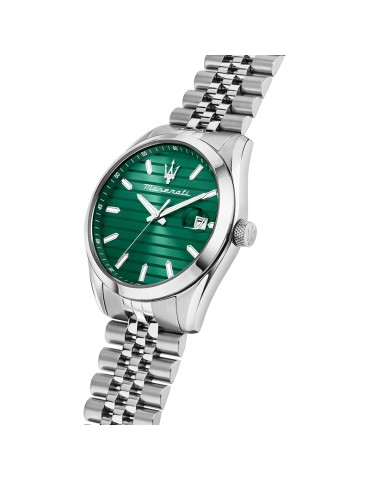 Maserati Watch - Silver - 43mm - Textured Green - R8853151027 2