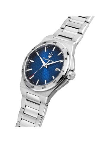 Orologio Maserati - Slim - Tempo e Data - Silver -40mm-Blu-R8853153001 2