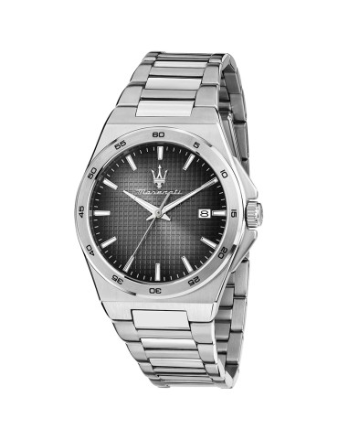 Maserati Watch - Time and Date - Silver - 40mm - Black - R8853153004