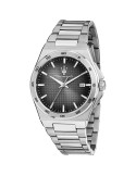 Orologio Maserati - Tempo e Data - Silver - 40mm - Nero - R8853153004