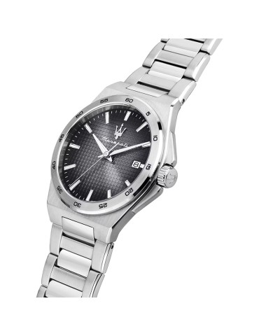 Maserati Watch - Time and Date - Silver - 40mm - Black - R8853153004 2