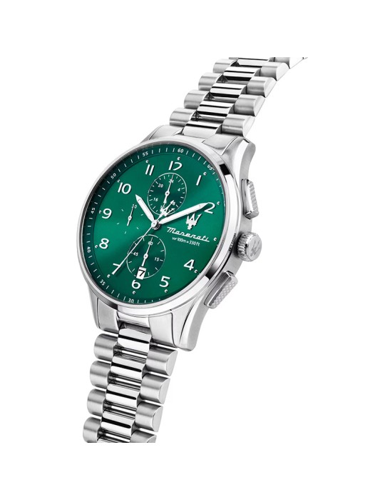 Orologio Maserati - Cronografo - Silver - 42mm - Verde - R8873624006