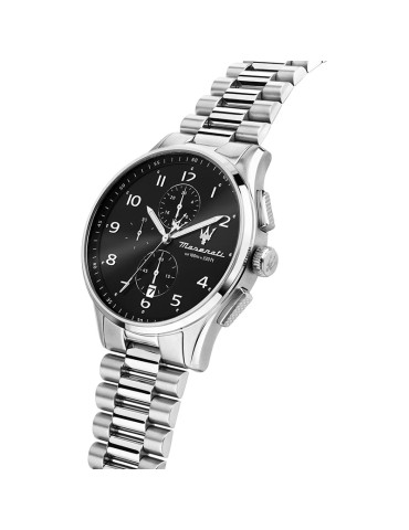 Maserati Watch - Overtaking - Chronograph-Silver-42mm-Black-R8873624007 2