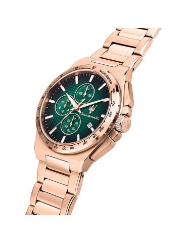 Orologio Maserati - Cronografo - Rose Gold - 41mm - Verde -R8873653001 2