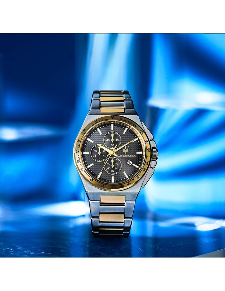 Maserati Watch - Silver Gold - 41mm - Dark Grey - R8873653002