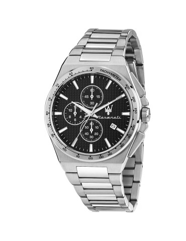 Orologio Maserati - Sorpasso - Cronografo-Silver-41mm-Nero-R8873653004