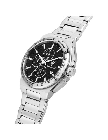 Maserati Watch - Overtaking - Chronograph-Silver-41mm-Black-R8873653004 2