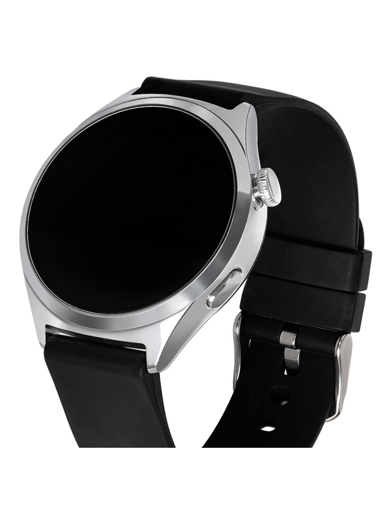 Smartwatch Breil - BC 3.9 - Doppio Cinturino - Nero-Silver-39mm-TW2181