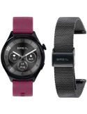 Breil Smartwatch - Double Strap - Bordeaux - Black - 39mm - TW2182
