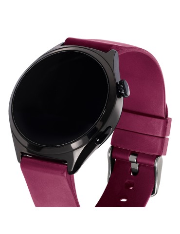 Smartwatch Breil - Doppio Cinturino - Bordeaux - Nero - 39mm - TW2182 2