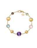 Bracciale Italo Bottene - Petra in Oro Giallo 18 carati con Pietre Naturali - 0