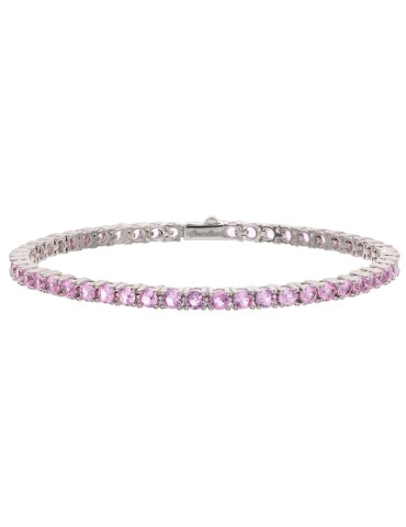 Bracciale Bronzallure - Cubic Zirconia Rosa - Medium - WSBZ02485.LC-18