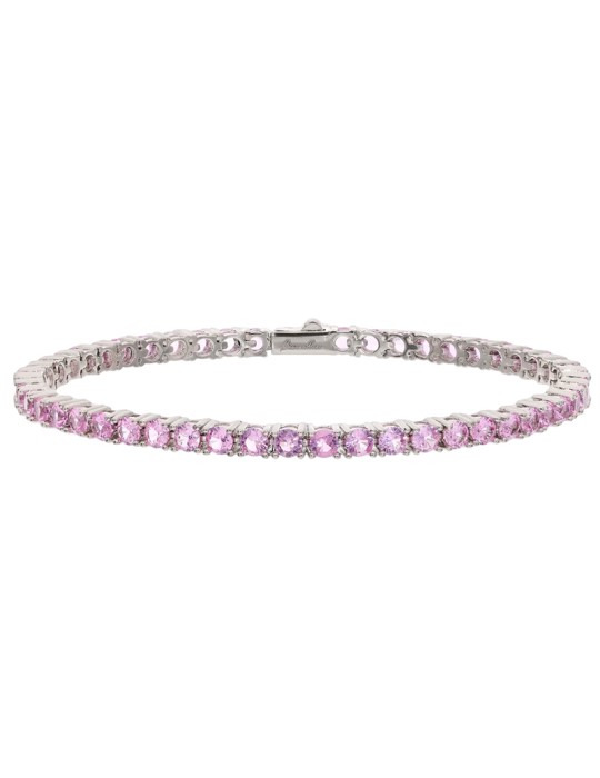 Bracciale Bronzallure - Cubic Zirconia Rosa - Medium - WSBZ02485. LC-18