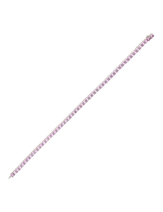 Bracciale Bronzallure - Cubic Zirconia Rosa - Medium - WSBZ02485. LC-18