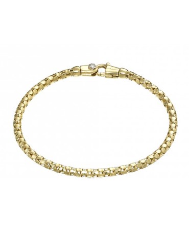 Bracciale Chimento - Tradition Gold Melograno in Oro Giallo 18 carati con Diamante 0,03 ct - 19 cm - 1B00961ZB1190