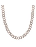 Collana Bronzallure-Catena Grumetta Squadrata-Cubic Zirconia-WSBZ02326.WHI
