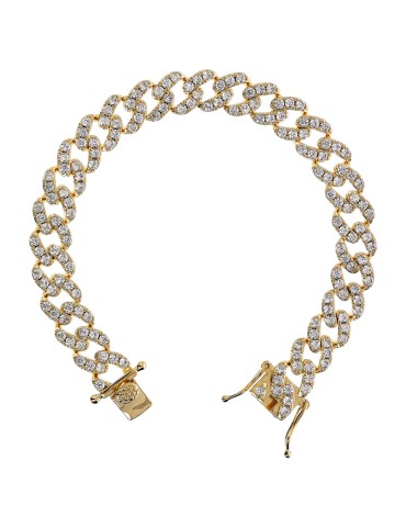 Bracciale Bronzallure-Catena Grumetta-Cubic Zirconia-WSBZ02327Y-WHI-180