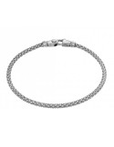 Chimento - Tradition Gold Pomegranate Bracelet in 18K White Gold with 0.03ct Diamond - 18cm - 0