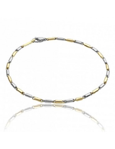 Bracciale Chimento Tradition Gold Bamboo Classic 19 cm da Uomo - 0