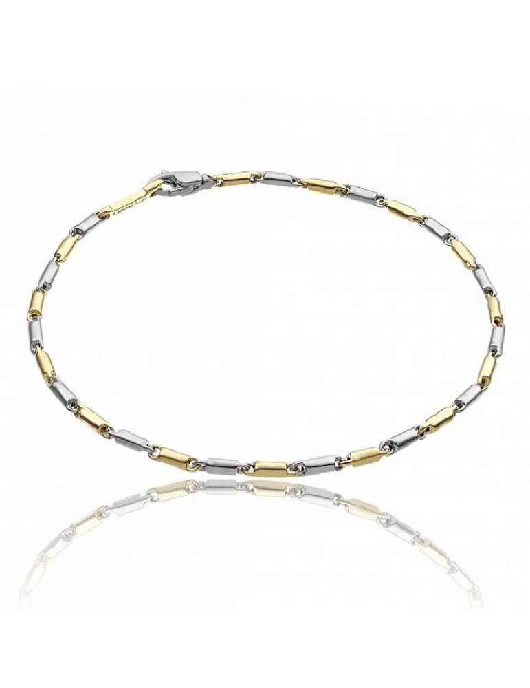 Chimento Men's Tradition Gold Bamboo Classic 19 cm Bracelet - 0