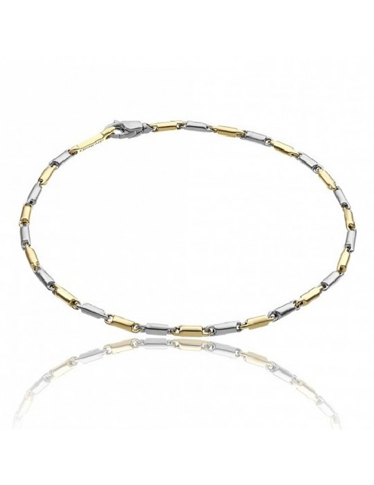 Chimento Men's Tradition Gold Bamboo Classic 19 cm Bracelet - 0