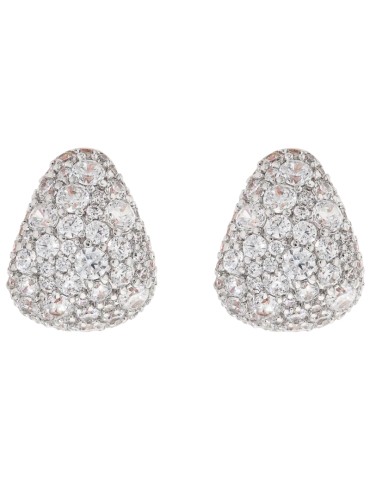 Bronzallure Earrings - Teardrop - White Cubic Zirconia-WSBZ02479.WR