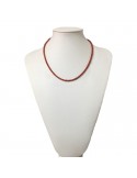 Picca Woman's Necklace - Coral Wire - 0