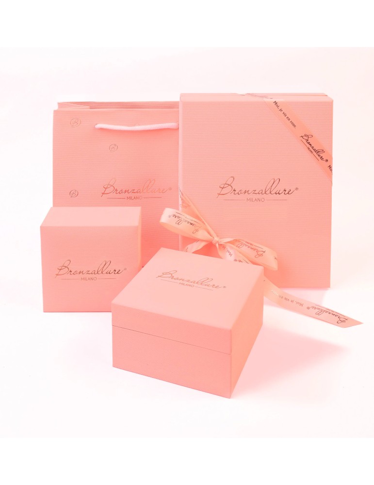Anello Bronzallure -Multifilo-Rose Gold-Cubic Zirconia-WSBZ02408.WR-16