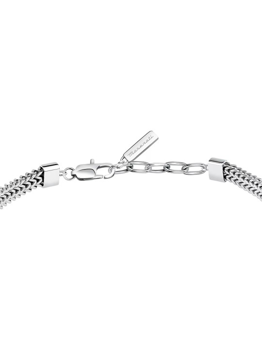 Bracciale Maserati - Iconic - Acciaio 316L-Tridente Dorato-JM425AVD103