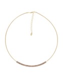 Collana Pesavento - Polvere di Sogni in Argento 925% Dorato con Polvere Giallo Nard - 0