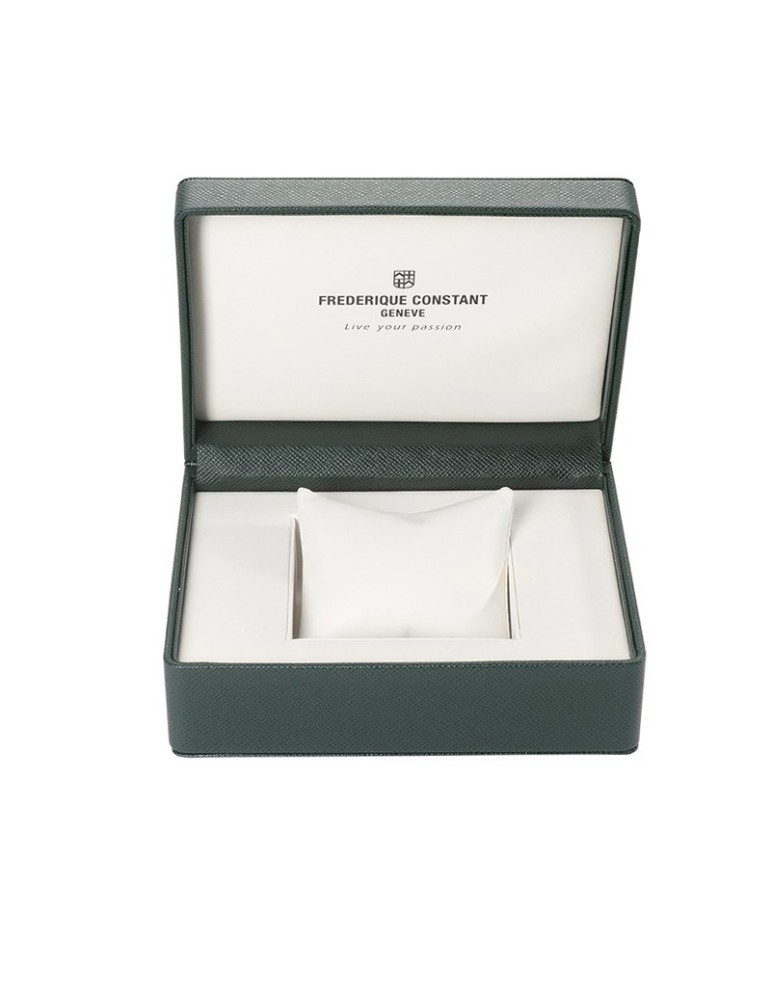 Frederique Constant Classics Carrée Automatic 42.30 x 30 mm Silver Moon Phase Watch - 0