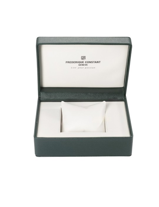 Frederique Constant Classics Carrée Automatic 42.30 x 30 mm Silver Moon Phase Watch - 0