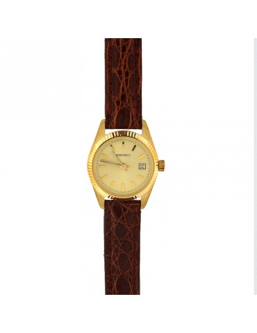 Seiko Gold Woman's Watch - 0