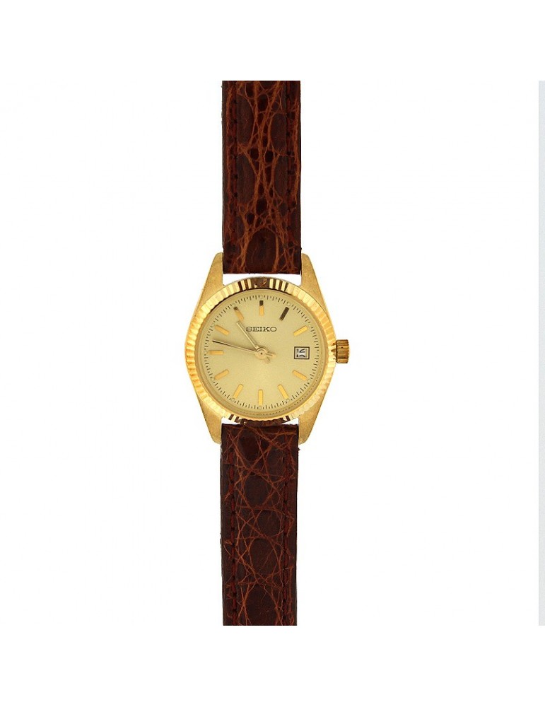 Seiko Gold Woman's Watch - 0