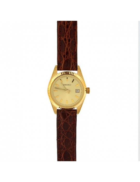 Seiko Gold Woman's Watch - 0