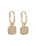 Pesavento Earrings - Polvere di Sogni in 925% Gold-Plated Silver with Nardó Yellow Dust - 0